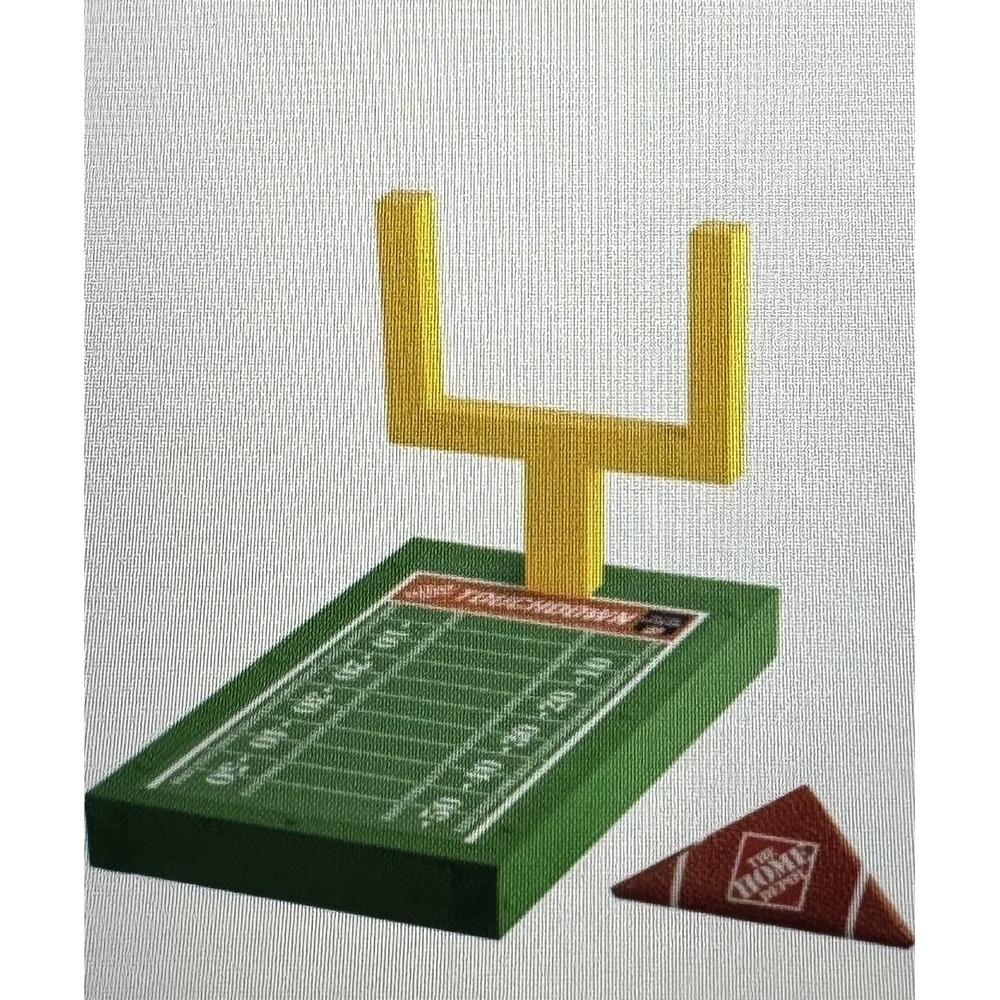 Home Depot Kids Workshop Field Goal Game Wooden DIY Craft Kit New Sealed